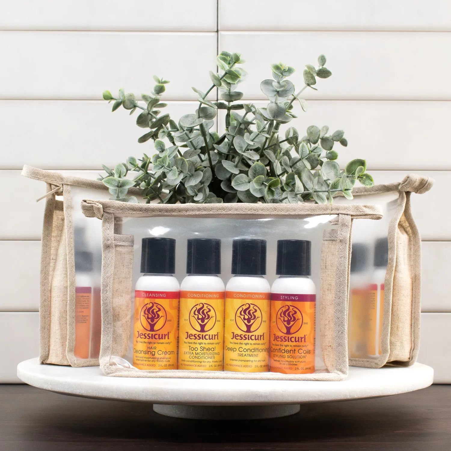 Jessicurl Confidence Collection krøllesett 4 produkter
