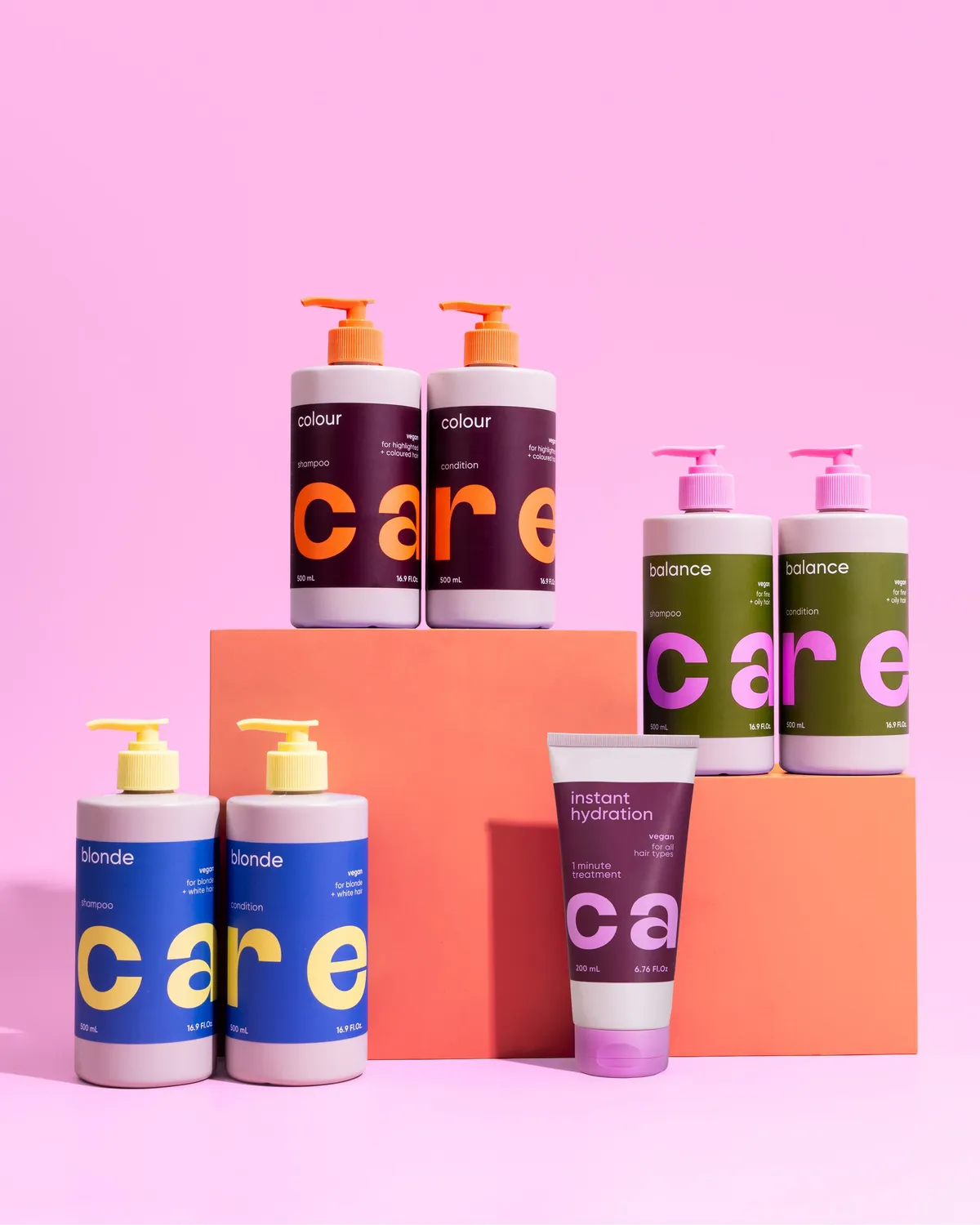 NAK Care Colour Duo Gift Set sjampo og balsam farget hår