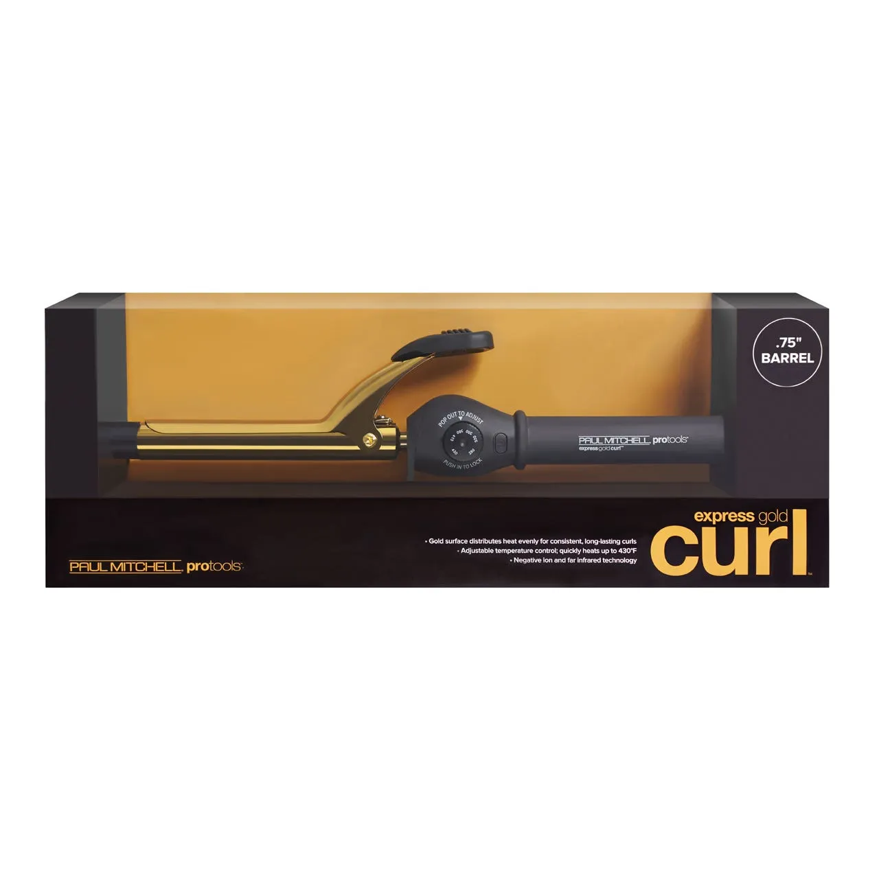 Paul Mitchell Express Gold krølltang 25 mm titan