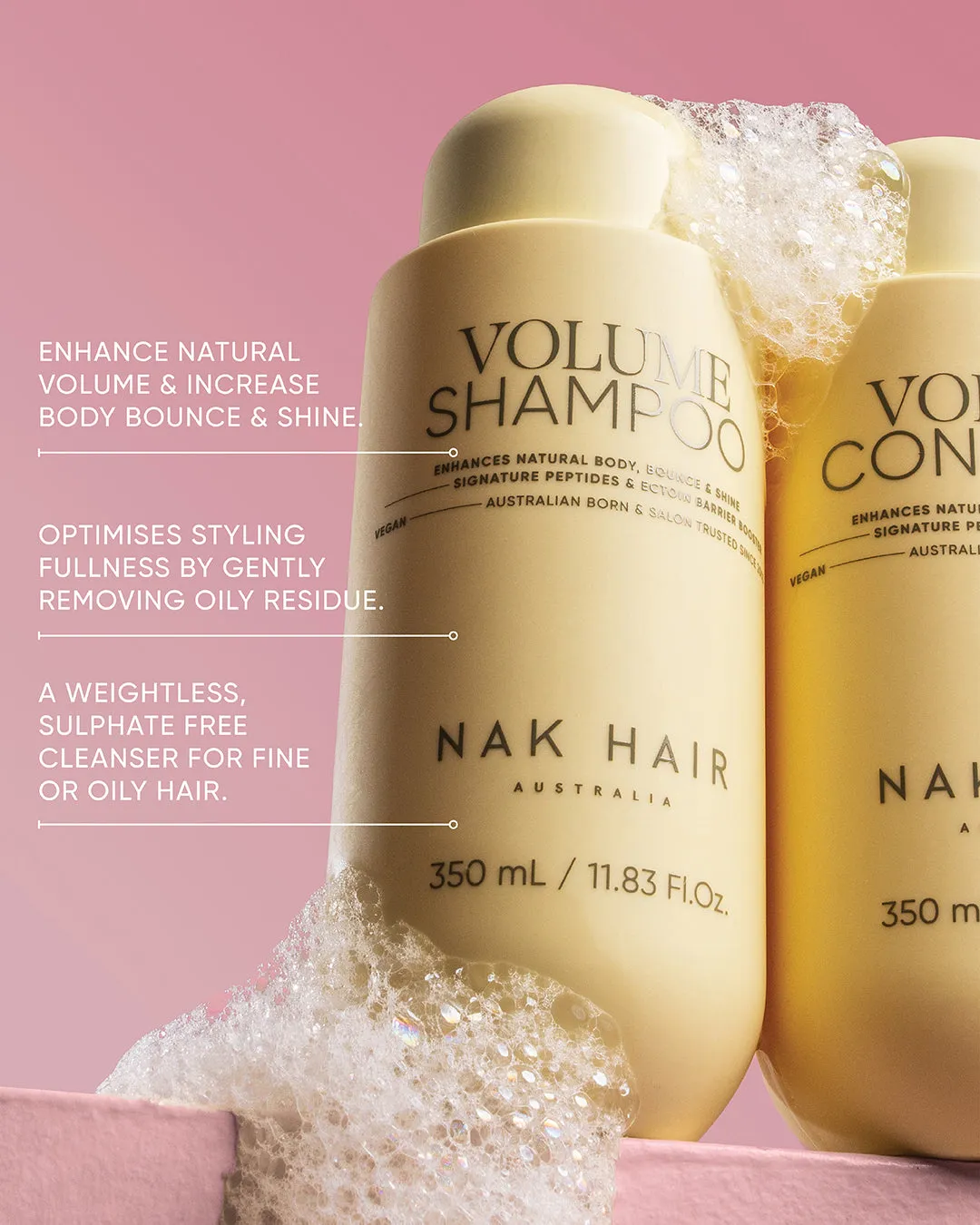 NAK Volume Shampoo sjampo volum fint hår