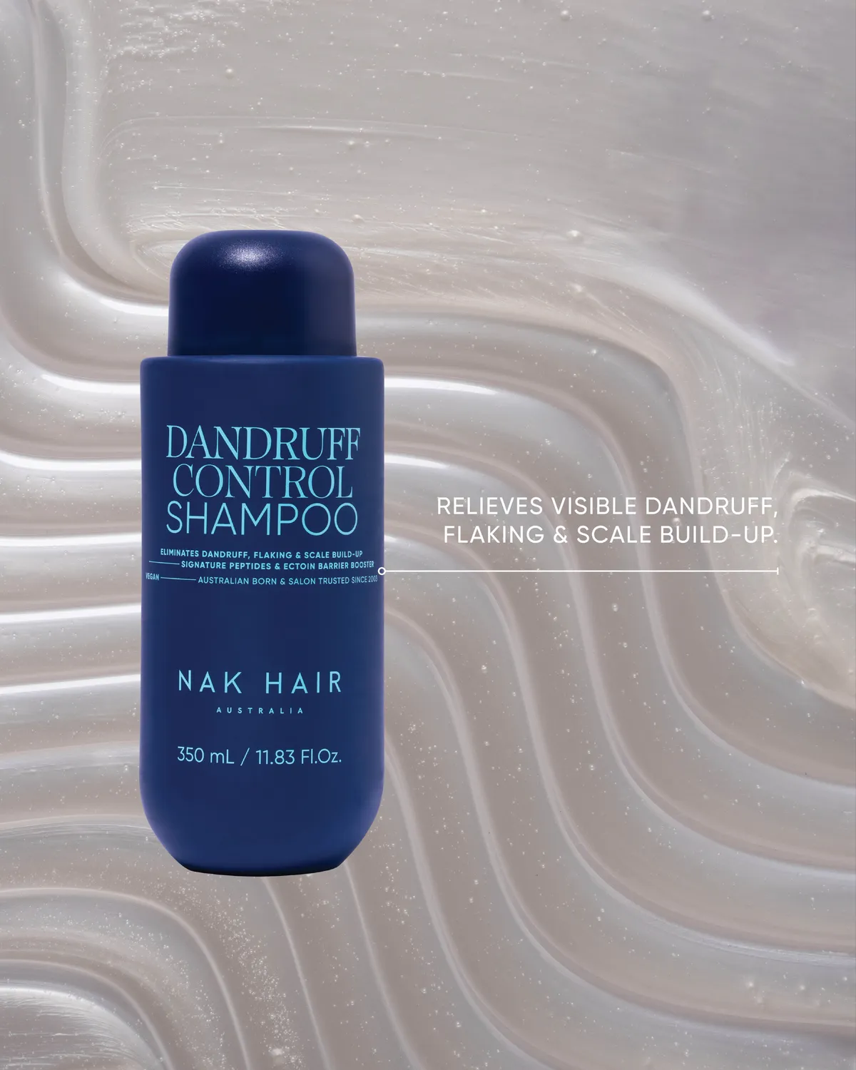 NAK Dandruff Control flasssjampo fet hodebunn