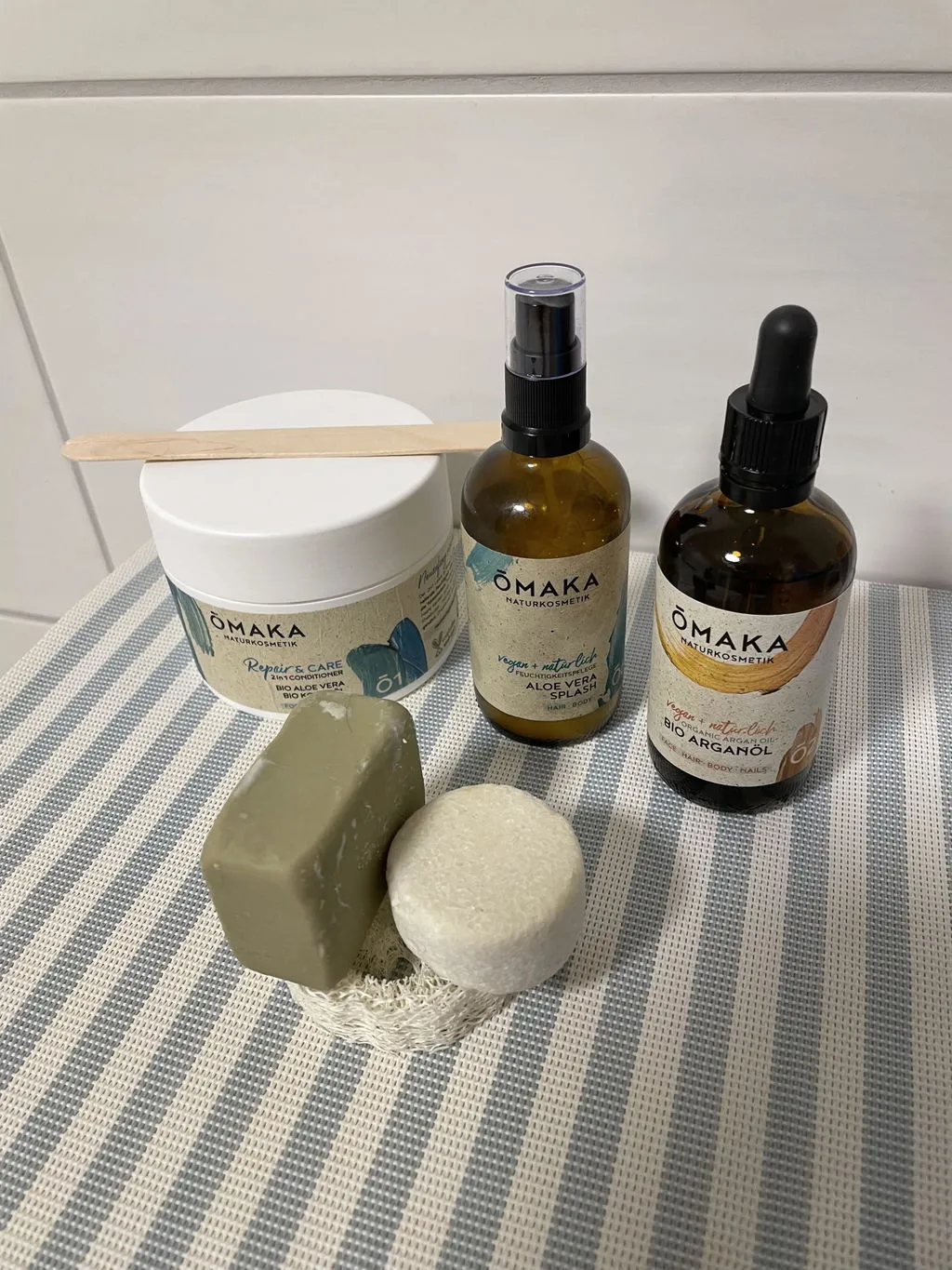 ŌMAKA Aloe Vera Splash spray duftfri fukt