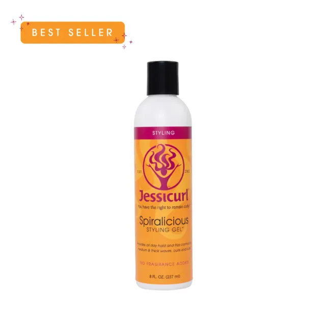 Jessicurl Spiralicious stylinggel krøller sterk hold