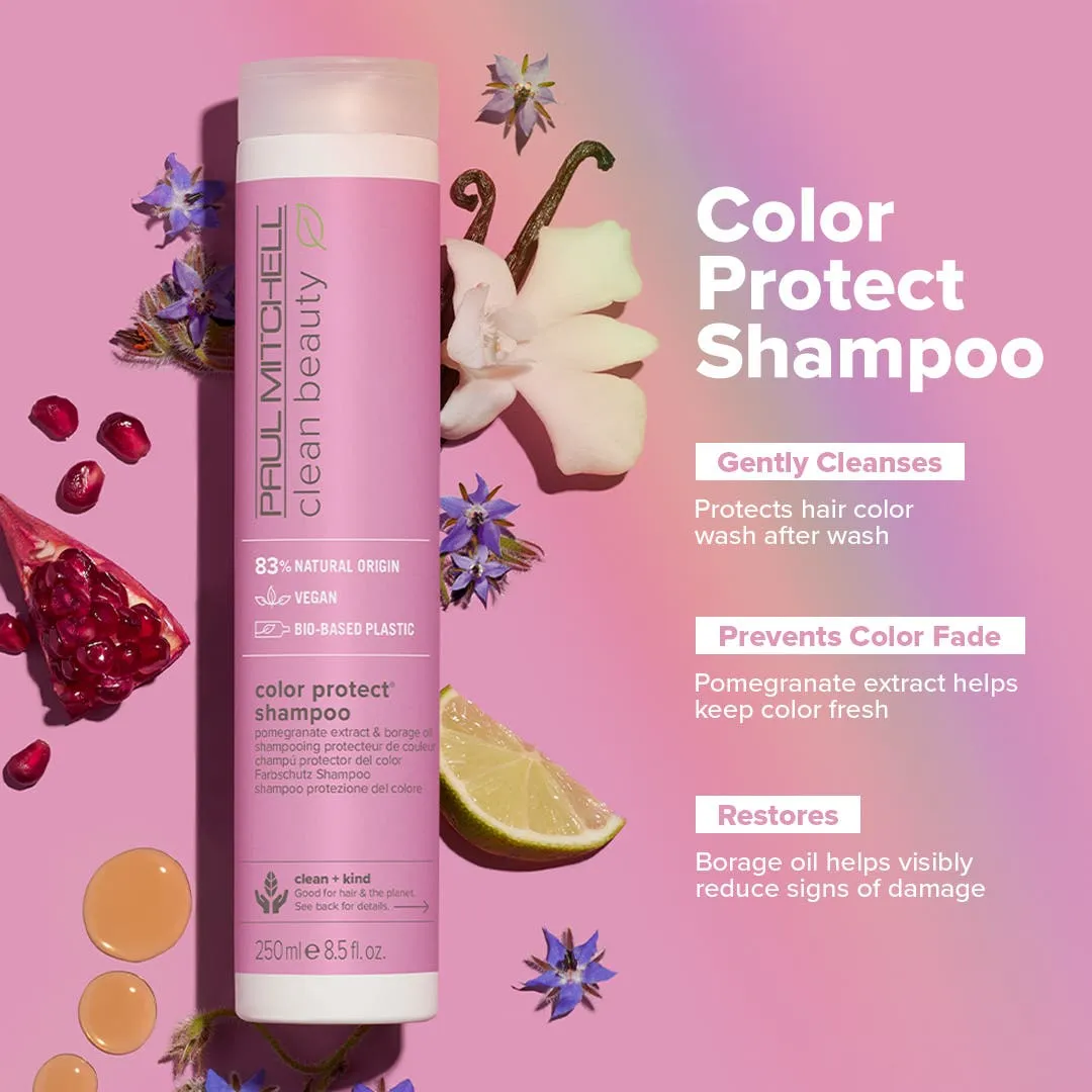 Paul Mitchell Clean Beauty Color Protect sjampo 250 ml farge