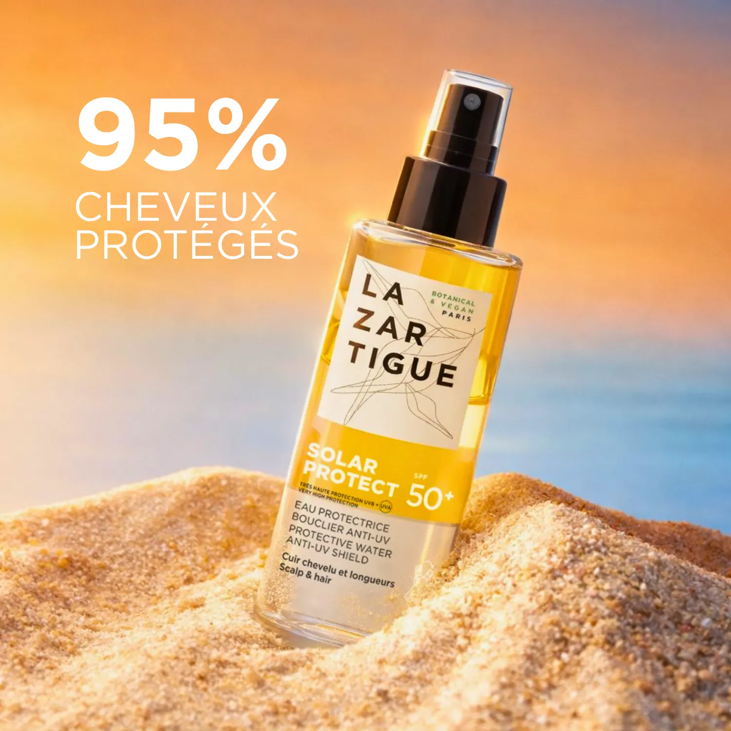 Lazartigue Solar Protect SPF50+ solspray hår