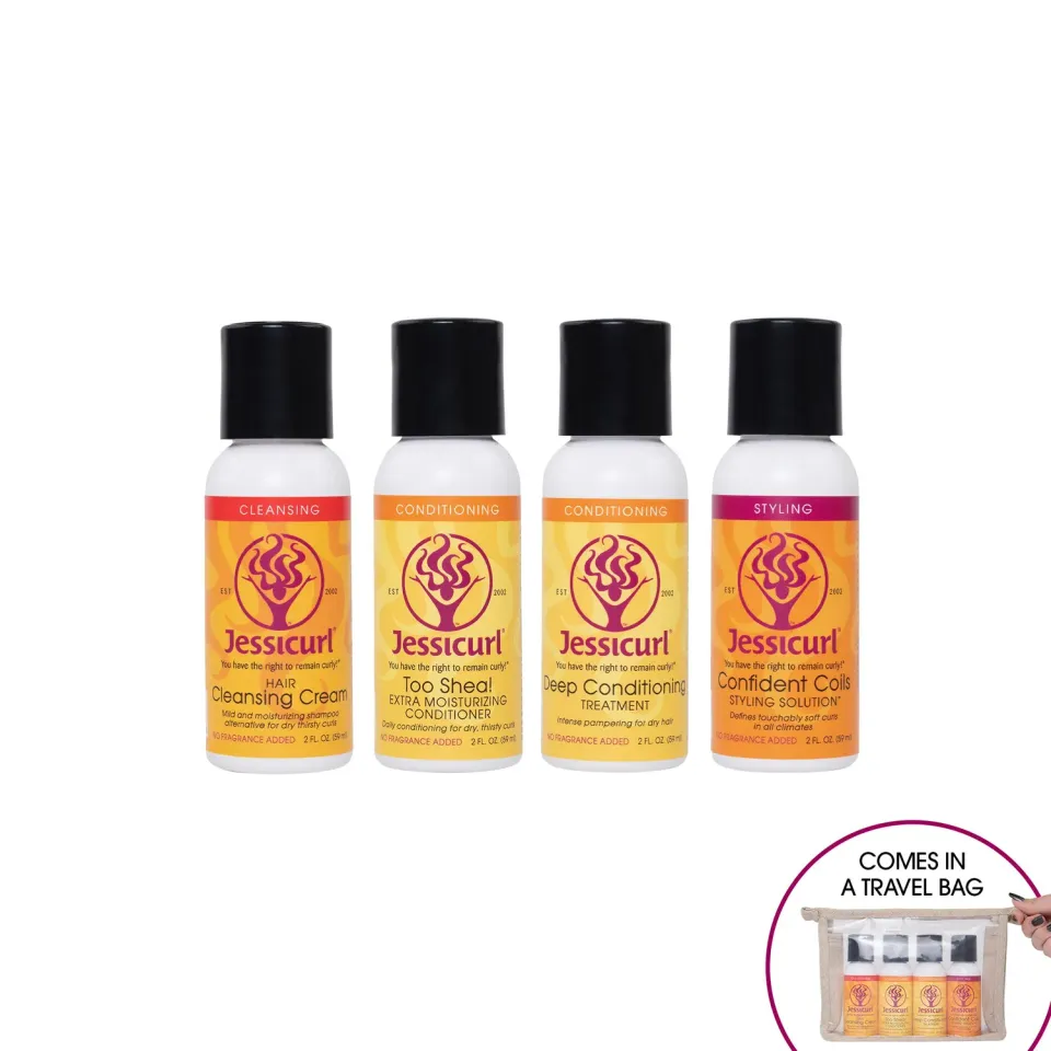 Jessicurl Confidence Collection krøllesett 4 produkter