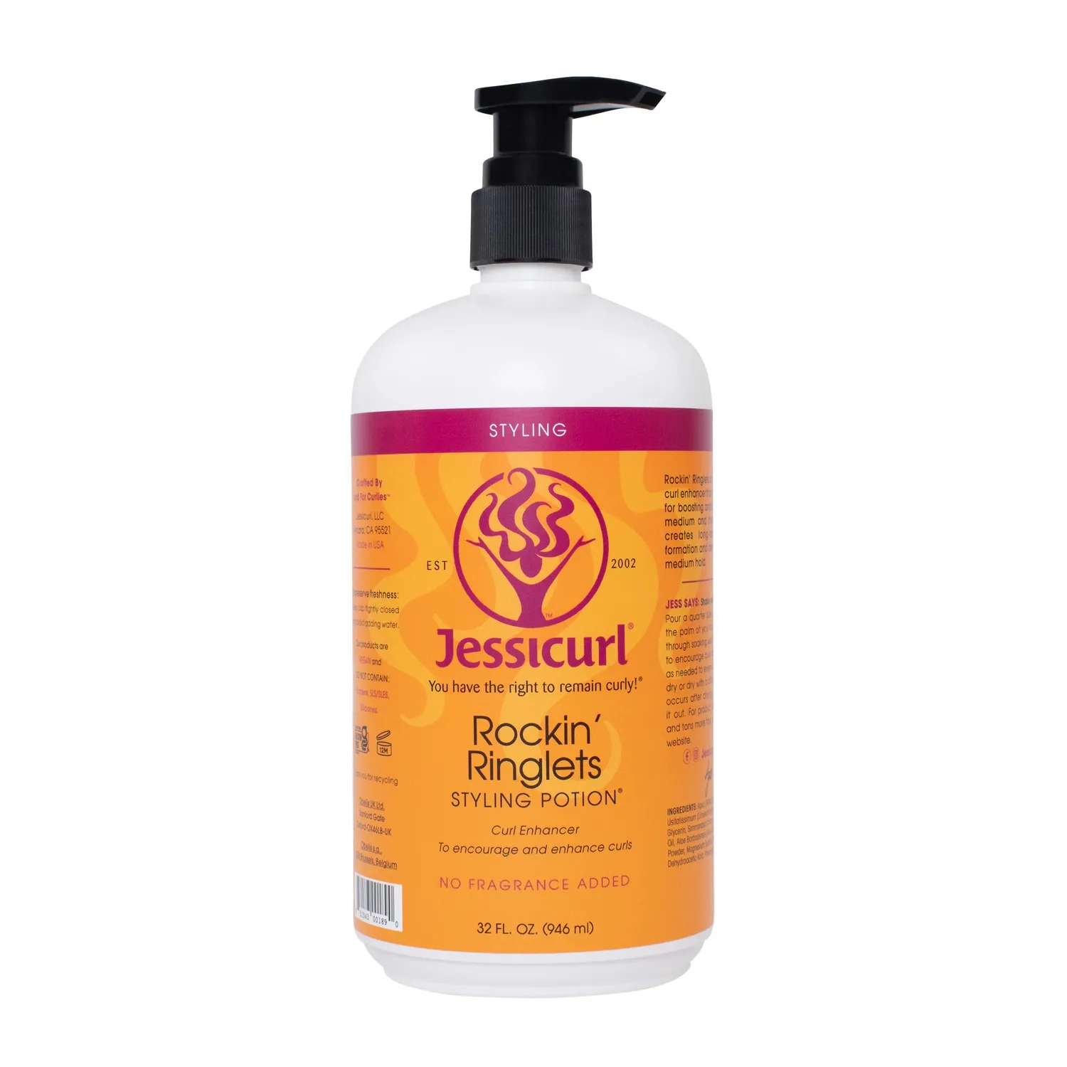 Jessicurl Rockin Ringlets styling 473 ml krøller