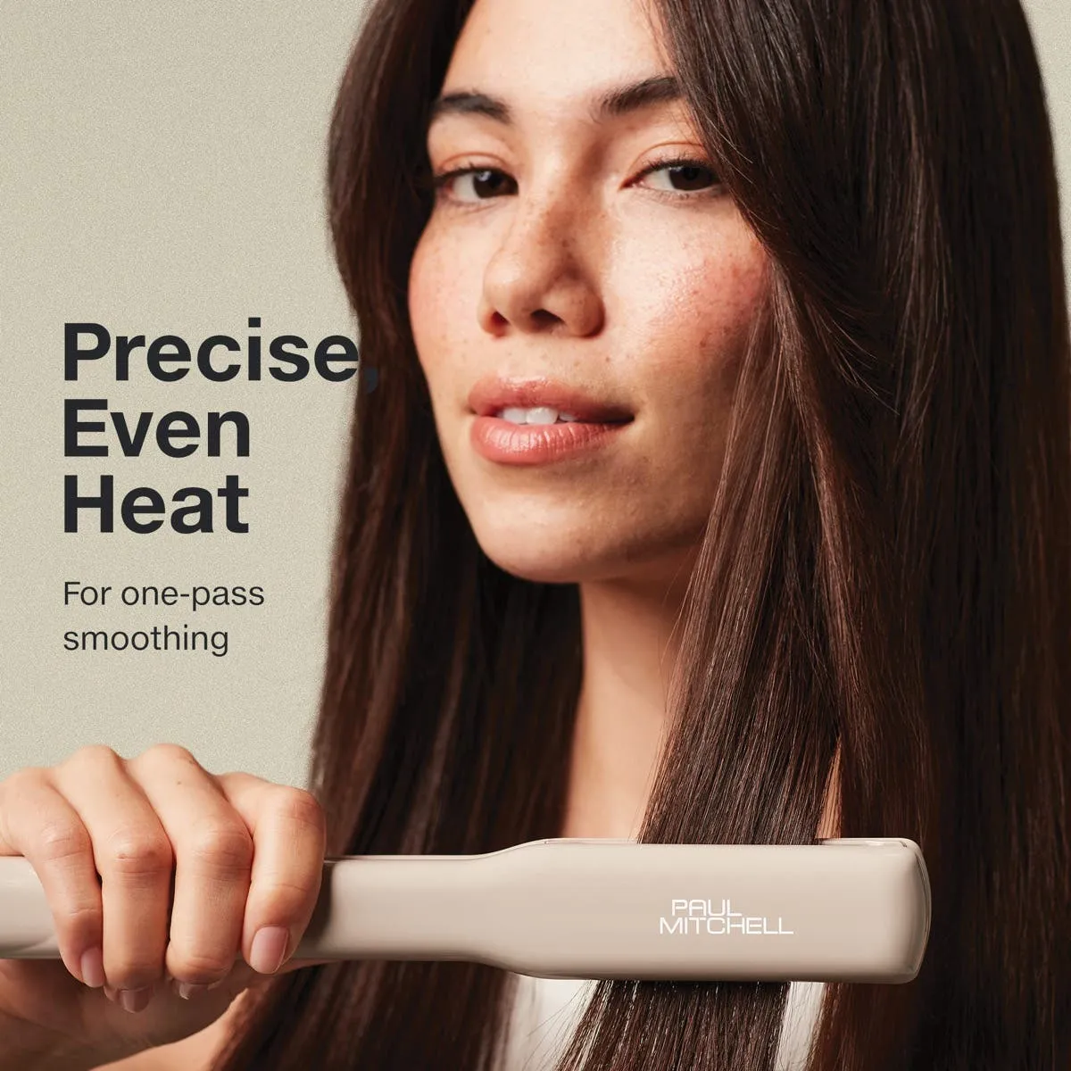 Paul Mitchell Smooth+ Ceramic Rettetang Taupe 1,25" glans