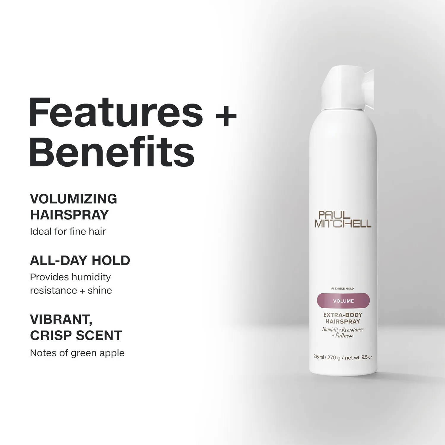 Paul Mitchell Extra-Body hårspray 280 ml volumgivende