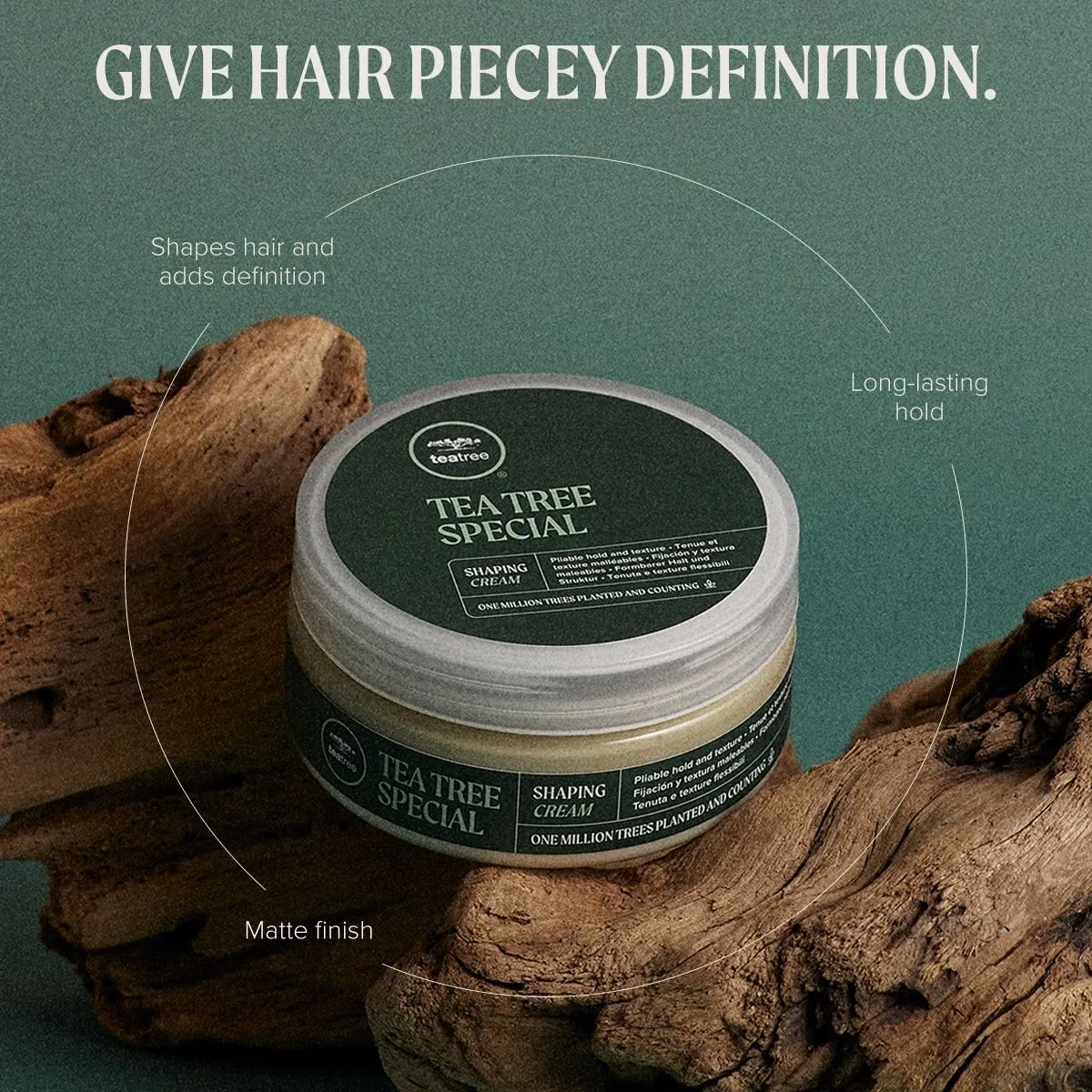 Paul Mitchell Tea Tree Shaping Cream stylingkrem 85 g matt finish