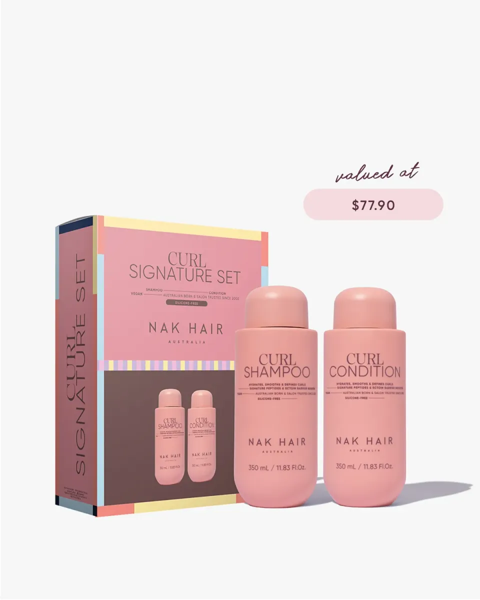 NAK Signature Holiday Curl Duo krøllesett 2-delt