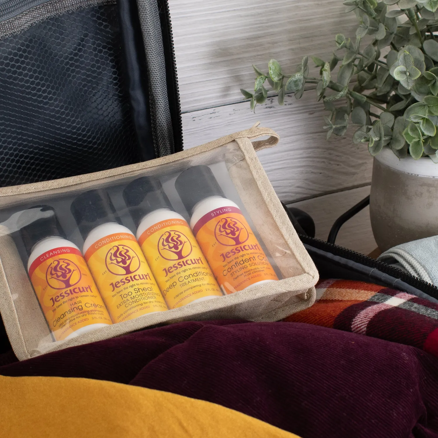 Jessicurl Confidence Collection krøllesett 4 produkter