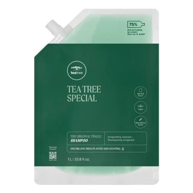 Paul Mitchell Tea Tree Special Sjampo refill pouch frisk
