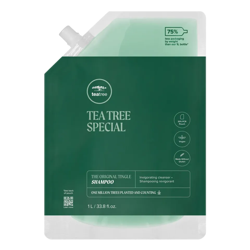 Paul Mitchell Tea Tree Special Sjampo refill pouch frisk