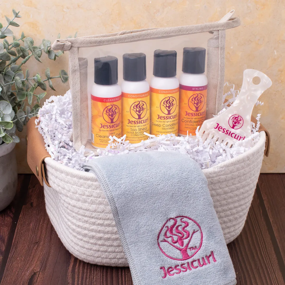 Jessicurl Confidence Collection krøllesett 4 produkter