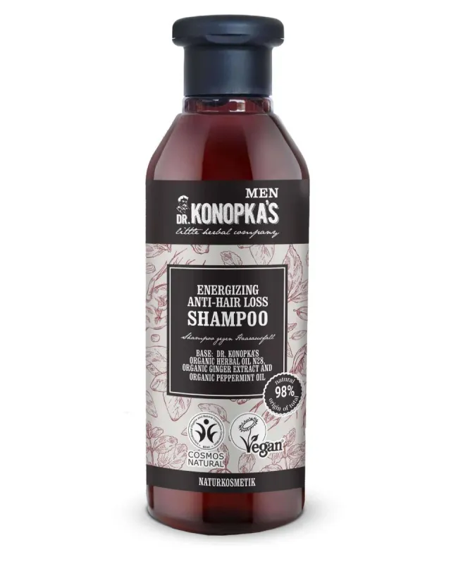 Dr. Konopka's MEN Energigivende sjampo mot hårtap