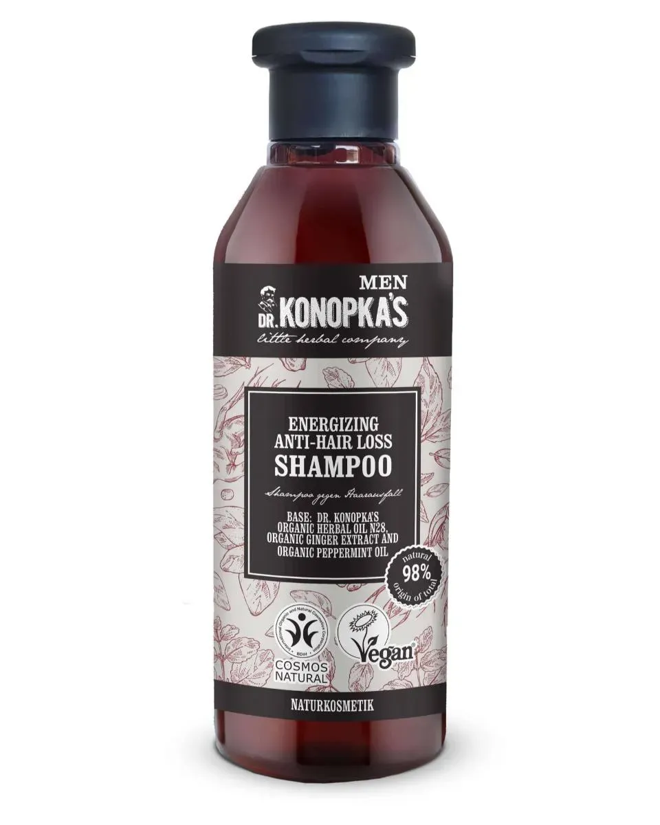 Dr. Konopka's MEN Energigivende sjampo mot hårtap