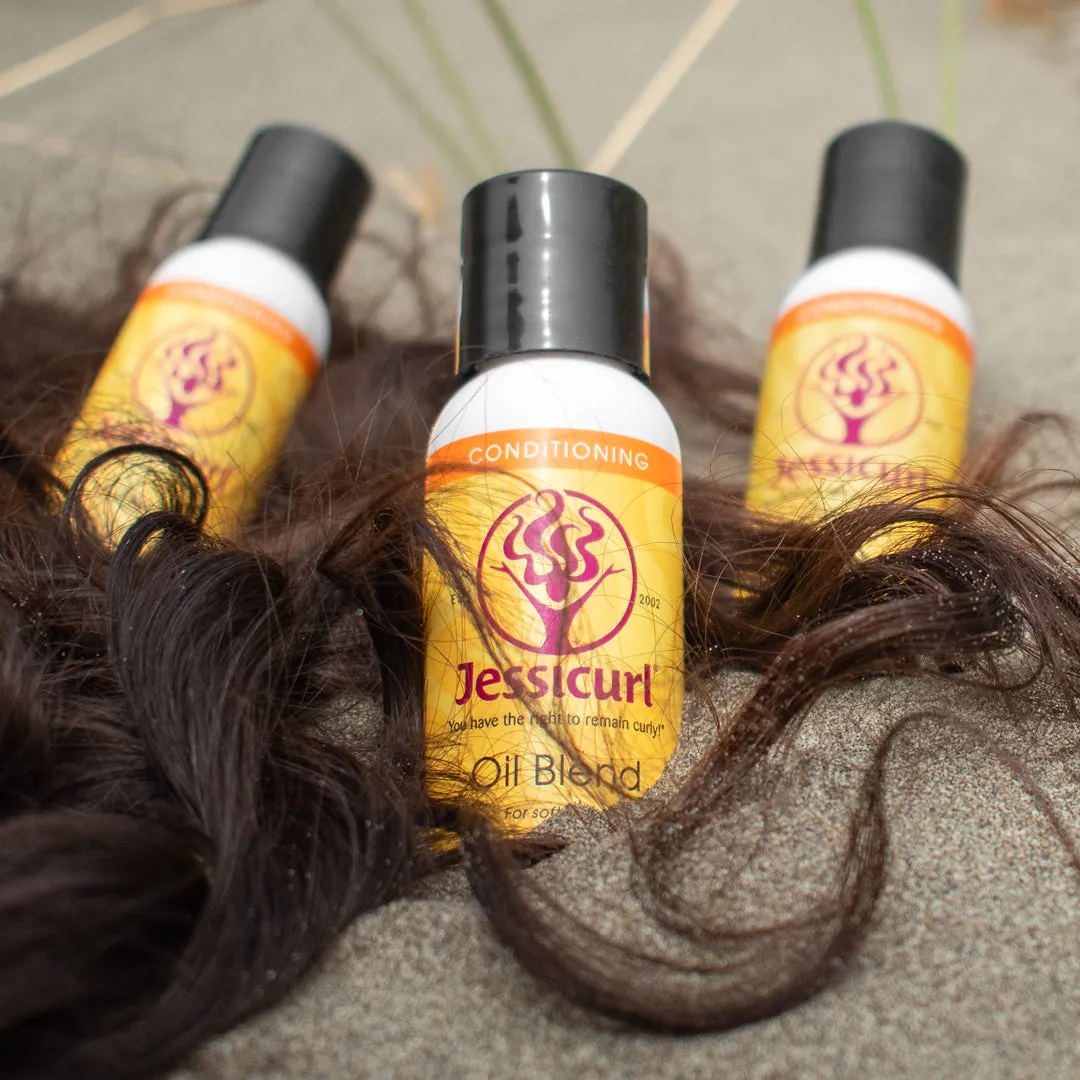 Jessicurl Oil Blend hårolje 59 ml glans og frizz