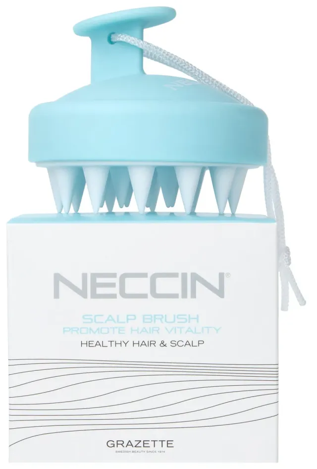 Neccin Scalp Brush hodebunnsbørste myk massasje