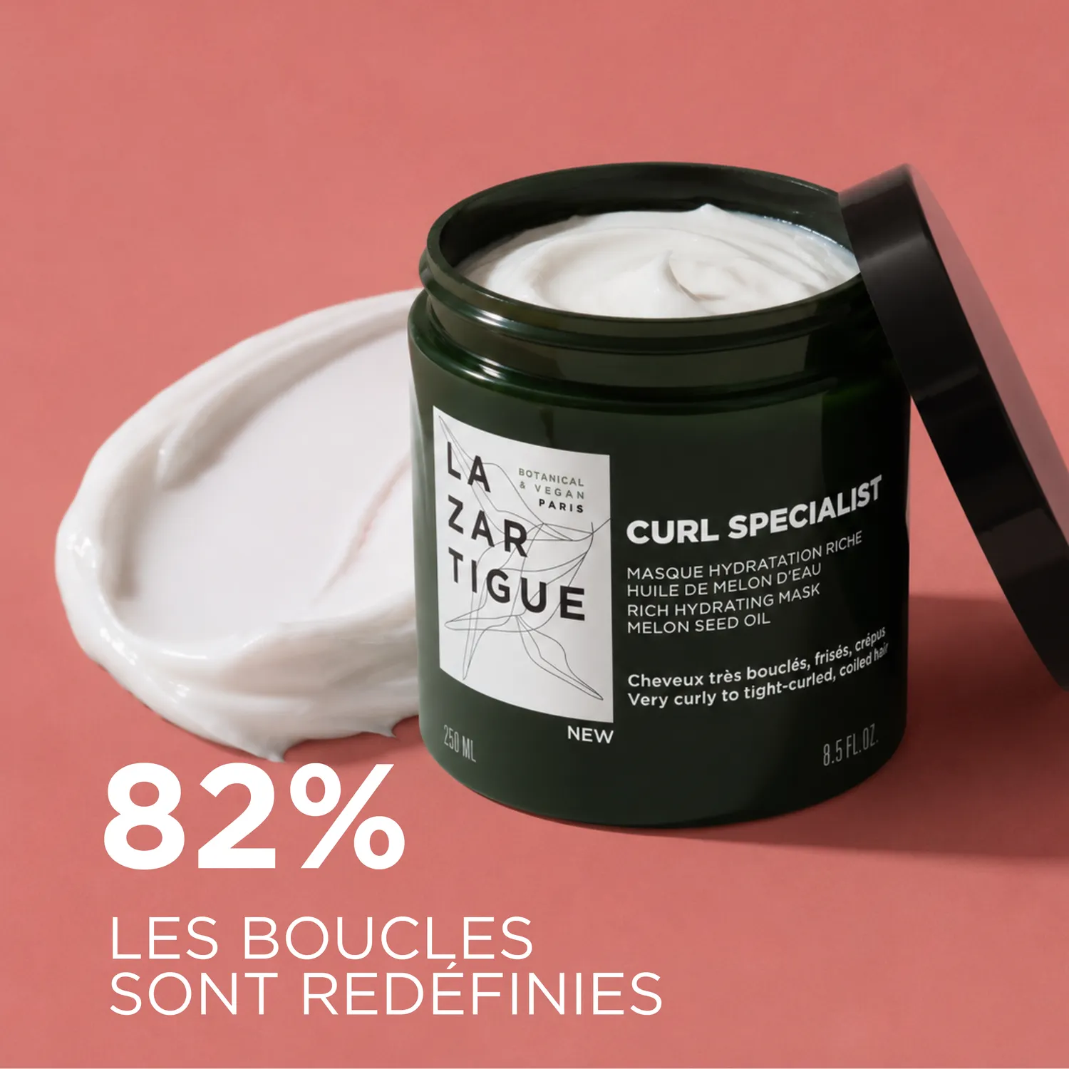 Lazartigue Curl Specialist hårmaske rik 250 ml fiken