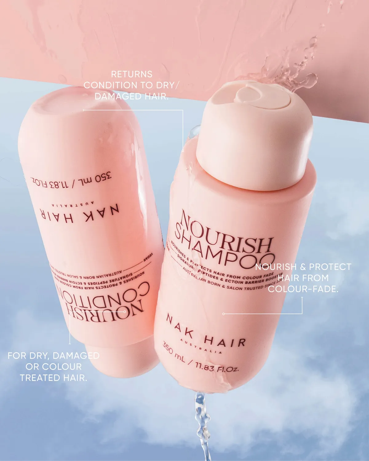 NAK Signature Nourish Quad hårsett fargepleie