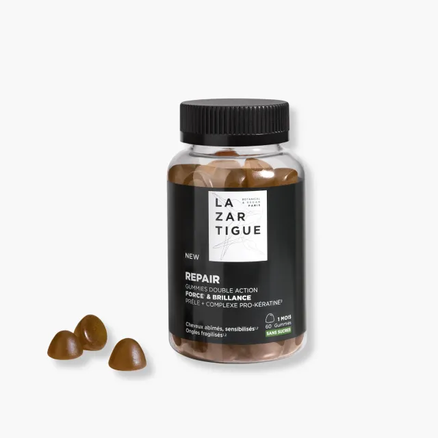 Lazartigue Repair Gummies hårvitaminer 150g fersken