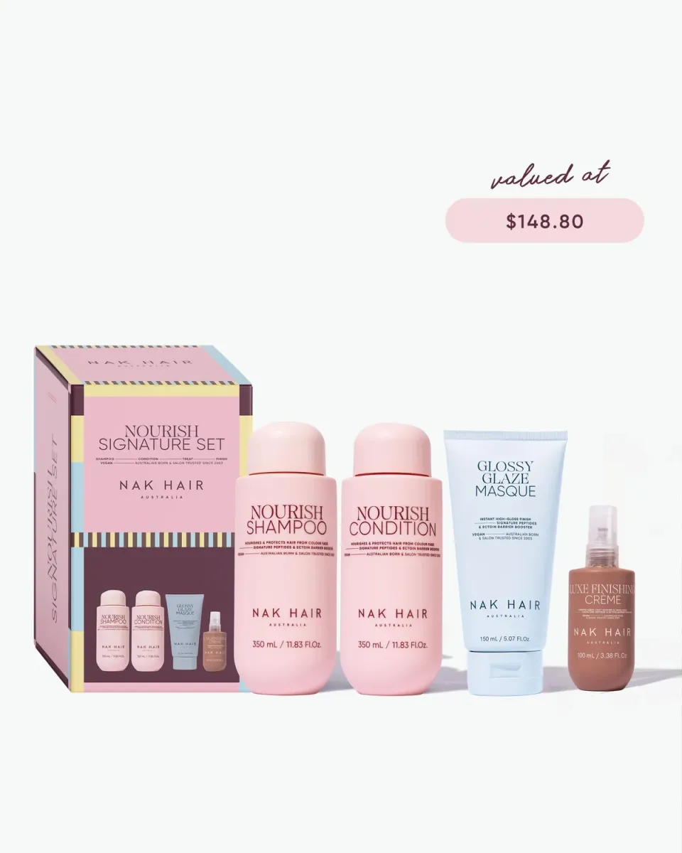 NAK Signature Nourish Quad hårsett fargepleie