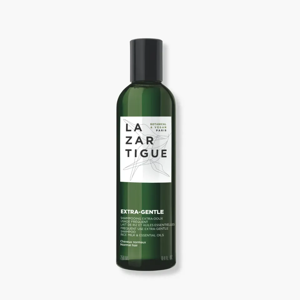 Lazartigue Extra-Gentle mild sjampo 250 ml rismelk