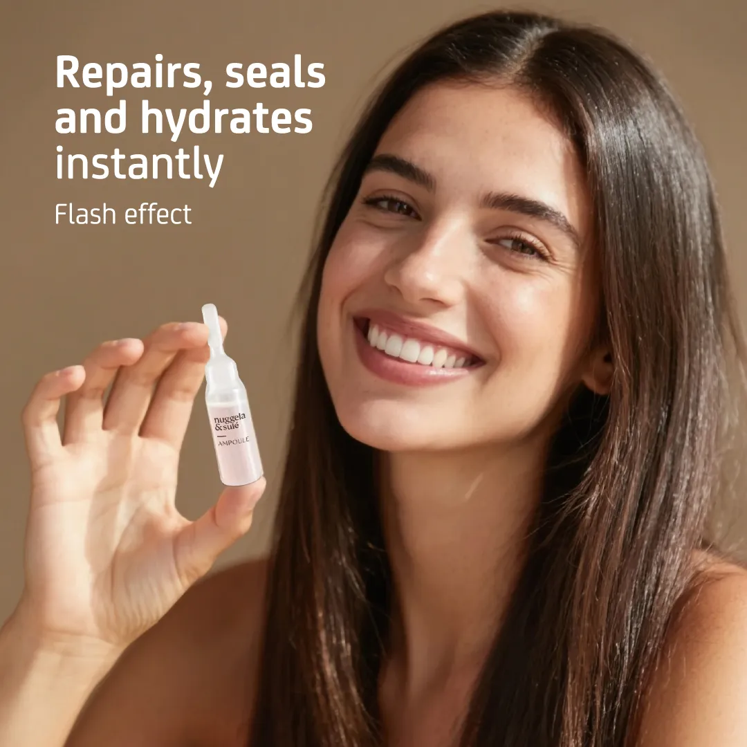 Nuggela & Sulé Keratin-Hyaluronic hårampulle 10 ml