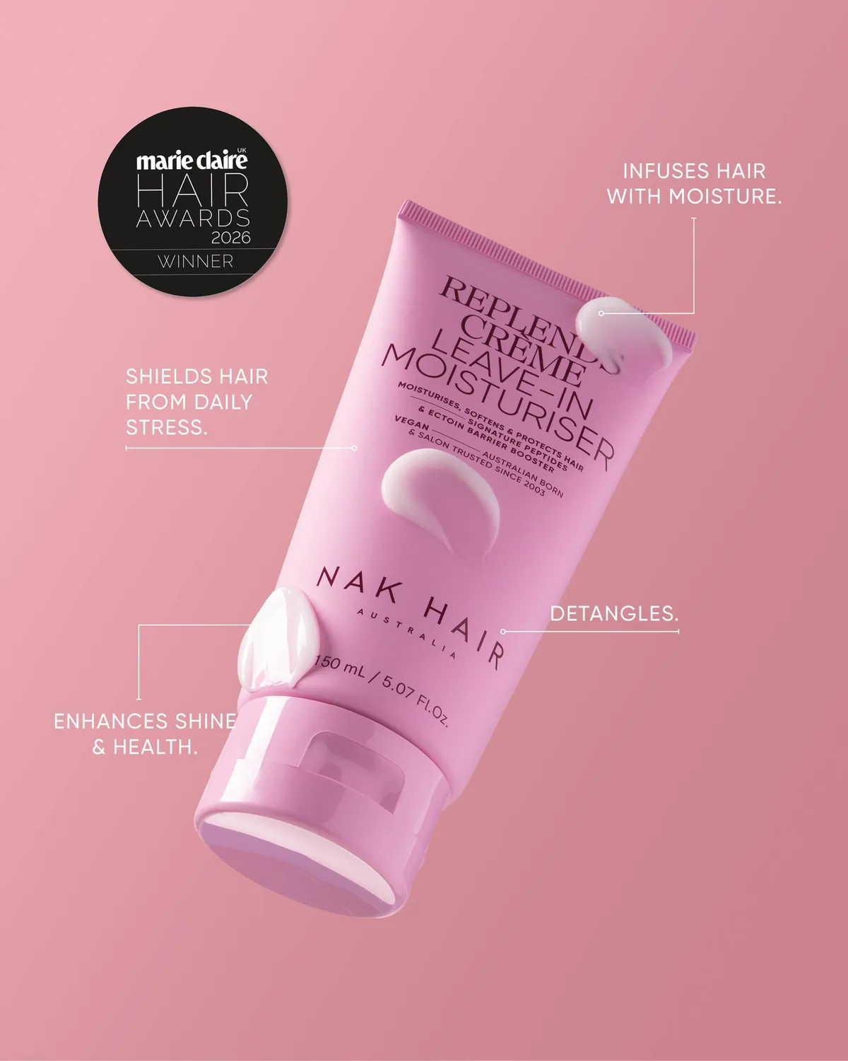 NAK Signature Holiday Volume Trio with Gift volumsett fint hår