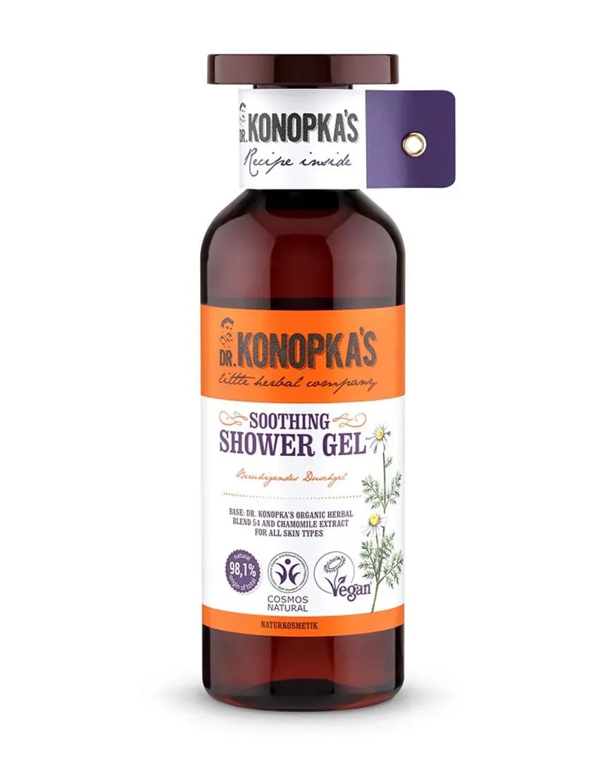 Dr. Konopka's Beroligende dusjgel for sensitiv hud