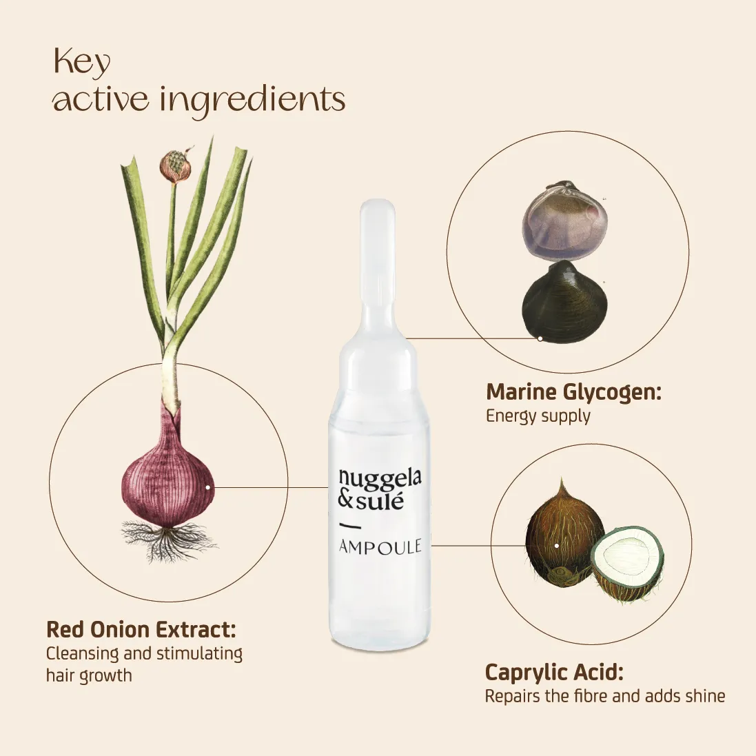 Nuggela & Sulé Anti-Hair Loss hårampuller 10 ml mot hårtap